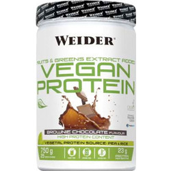 Weider Vegan Chocolate Φυτική Πρωτεΐνη Χωρίς Λακτόζη & Γλουτένη 750gr