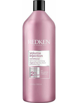 Redken Volume Injection Conditioner για Όγκο & Προστασία Χρώματος για Βαμμένα Μαλλιά 1lt