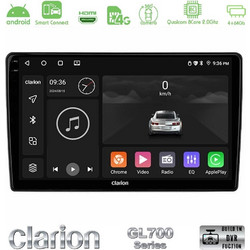 Clarion GL700 Qualcomm Ηχοσύστημα Αυτοκινήτου με Οθόνη 10" & GPS