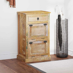 vidaXL Παπουτσοθήκη Ξύλινη 50x38x85cm 243974