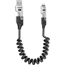 Dudao L20 Pro 4-in-1 USB-A / USB-C - Lightning / USB-C 65W 1,5m - Μαύρο