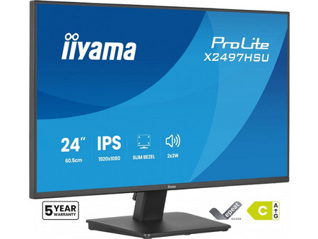 iiyama X2497HSU-B1 IPS Monitor 23.8" 1920x1080 FHD 120Hz 4ms