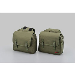 Daytona, HenleyBegins throw-over saddlebag set. 20L. Khaki