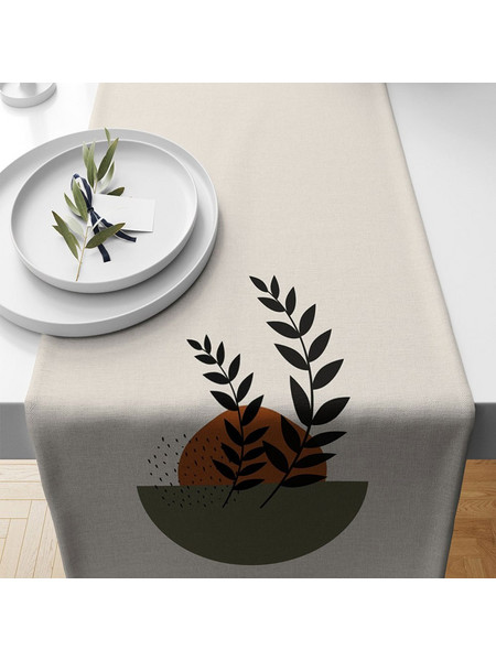 Runner Artrunmin 301NUV2130 Multi-Beige Aberto Design 40Χ135 Πολυέστερ