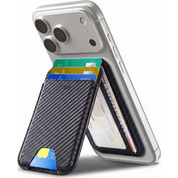 Μαγνητικό Πορτοφόλι MagSafe ESR Classic RFID Wallet Stand 5 Καρτών Carbon Fiber Black