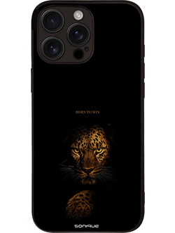 Sonique Men's Edition Θήκη με Σχέδιο «Born to Win» (iPhone 16 Pro Max)