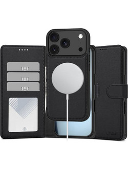 Tech-Protect Wallet MagSafe Θήκη Πορτοφόλι Matte Black (iPhone 18 Pro / 17 Pro)