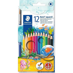 Staedtler Noris Aquarell Ξυλομπογιές Ακουαρέλας Σετ 12τμχ