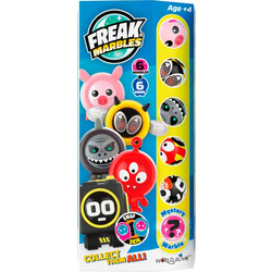 Freak Marbles set 6 Marbles + Skin