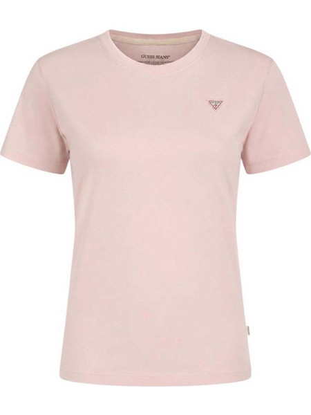 GUESS JEANS GJ SS CN REG MINI TRIANGLE TEE ΜΠΛΟΥΖΑ ΓΥΝΑΙΚΕΙΟ W4YI10J1314-A62H Lilac