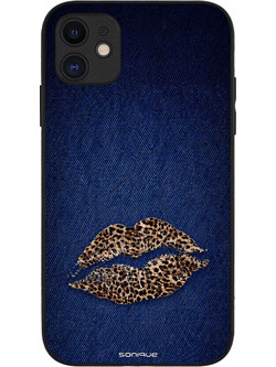 Sonique Diva Series Θήκη Denim Leopard (iPhone 11)