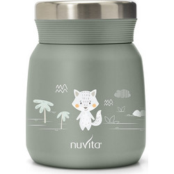 Nuvita 4471 Βρεφικό Θερμός Φαγητού Ανοξείδωτο Sage Green 300ml