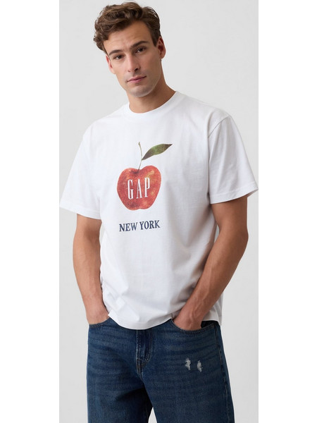 Ανδρική Μπλούζα Everyday Soft Χαλαρής Γραμμής NEW OFF WHITE V2