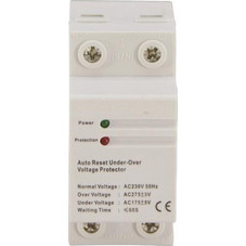 Eurolamp Επιτηρητής Τάσης Μονοφασικός 63A 2P 175-275V (500-22501)