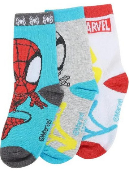 Κάλτσες Spidey ZH06039-PACK2 Πολύχρωμες κάλτσες ZH06039-PACK2