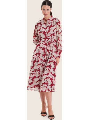 Gerry Weber Midi Φόρεμα Floral Κόκκινο N78551712038