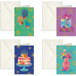 Κάρτα ευχετήρια Kartos 11,7x17 cm διπλή Every Greeting Flowers and Balloons
