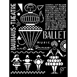 Stamperia Στένσιλ Bauhaus Theatre 20x25cm