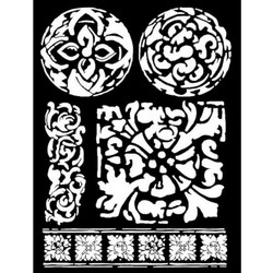 Stamperia Στένσιλ Texture Majolicas 20x25cm