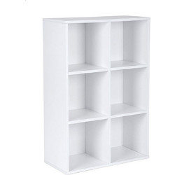 Vasagle Βιβλιοθήκη 65.5x30x97.5cm LBC203D