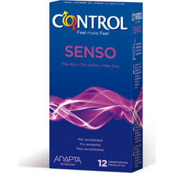 Control Feel Make Feel Senso Προφυλακτικά Λεπτά με Λιπαντικό 12τμχ