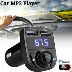 Bluetooth USB, SD MP3 Player 2x USB 1 2A Φορτιστής αυτοκινήτου - Πομπός FM αυτοκινήτου