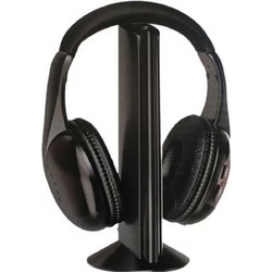Ezra BW73 Ενσύρματα Ακουστικά Τηλεόρασης Over Ear Μαύρα