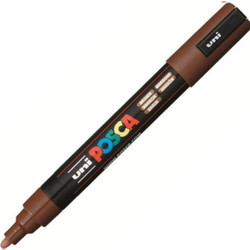 ΜΑΡΚΑΔΟΡΟΣ ΖΩΓΡΑΦΙΚΗΣ UNI POSCA PC-5M 1.8-2.5mm ΚΑΦΕ