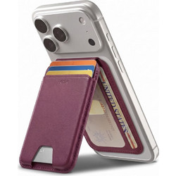 ESR Classic RFID Magnetic MagSafe Wallet - Dark Cherry
