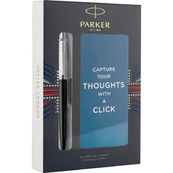 Parker Σετ Γραφείου με Σημειωματάριο και Στυλό Jotter Core Bond Street Black CT 2τμχ