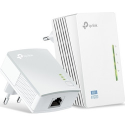 TP-Link TL-WPA4220KIT V3 Powerline Διπλό Kit για Ασύρματη Σύνδεση WiFi 4 με 2 Θύρες Ethernet