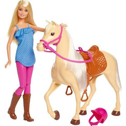 Barbie Κούκλα & Άλογο για 3+ ΕτώνΚωδικός: FXH13