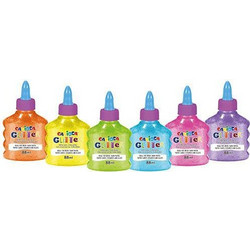 Carioca χρυσόκολλα neon 88ml, 6 χρωμάτων