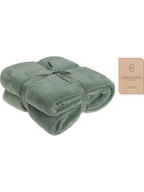 Ριχτάρι Fleece ΙI 180x230εκ. ανοιχτό πράσινο