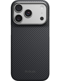 Pitaka Edge Case Black/Grey Twill (iPhone 18 Pro / 17 Pro)
