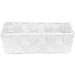 Καλάθι Αποθήκευσης Chico Box Medium Πλαστκό - Λευκό 24x7x18.5 εκ