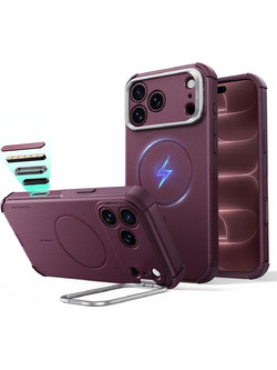 ESR Cyber Tough Kickstand MagSafe Θήκη Deep Burgundy (iPhone 18 Pro Max / 17 Pro Max)