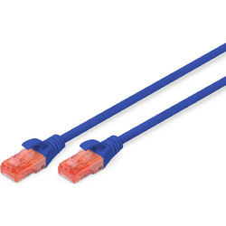 Digitus U/UTP Cat.6 Καλώδιο Δικτύου Ethernet 5m Blue