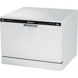 Candy CDCP 6/E Πλυντήριο Πιάτων Πάγκου για 6 Σερβίτσια 55cm Λευκό