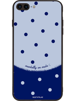 Sonique Delulu Polka Era Series Θήκη Blue Mentally (iPhone 7 Plus / 8 Plus)