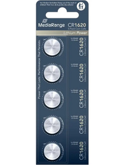 MediaRange CR1620 5τμχ