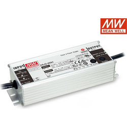 ΤΡΟΦΟΔΟΤΙΚΟ LED 70W/100-200VDC/350mA PFC IP67 DIMMABLE HLG-60H-C350B MEAN WELL. 01.125.0538