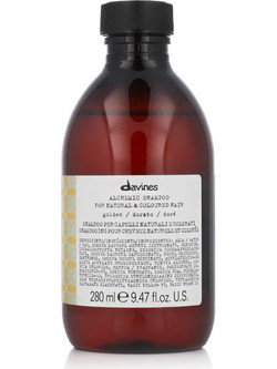 Davines Alchemic Shampoo For Natural & Coloured Hair Cooper 280 ml χρώμα Golden - ξανθές αποχρώσεις