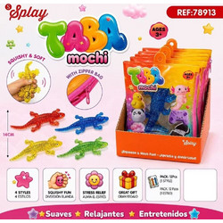 Taba Mochi Lizard assorted stress-relief 14cm