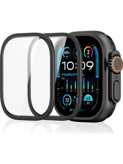 ESR Armorite Pro with Bezel for Apple Watch Ultra 49mm (2Pack) - Black Titanium