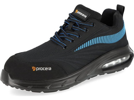 Procera Texo-Air Wave Παπούτσια Ασφαλείας SB Μαύρα