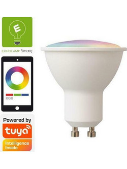 ΛΑΜΠΑ LED SMART WiFi GU10 6W RGBW 220-240147-77903