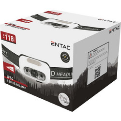 Entac EHL-3W-PW-R Φακός Κεφαλής Εργασίας Μπαταρίας 118lm