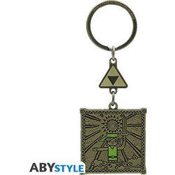 The Legend Of Zelda - Link & Triforce - Keychain
