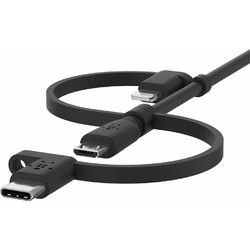 Καλώδιο USB Belkin 1,2m Lightn./Micro/USB-C - USB-A